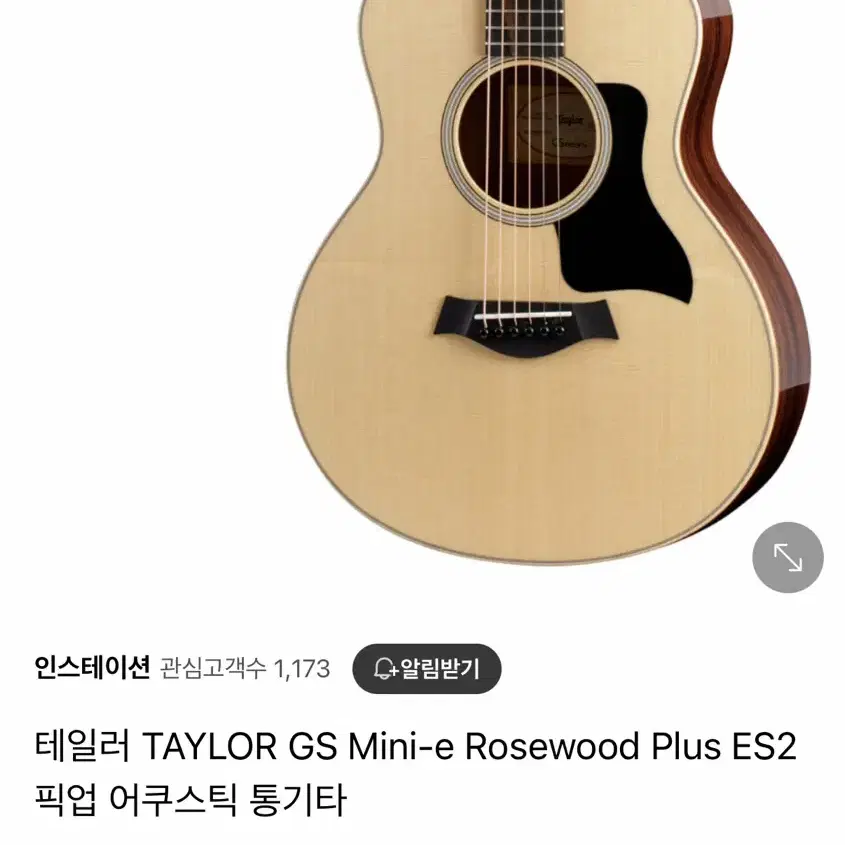 테일러 GS Mini-e Rosewood Plus ES-2