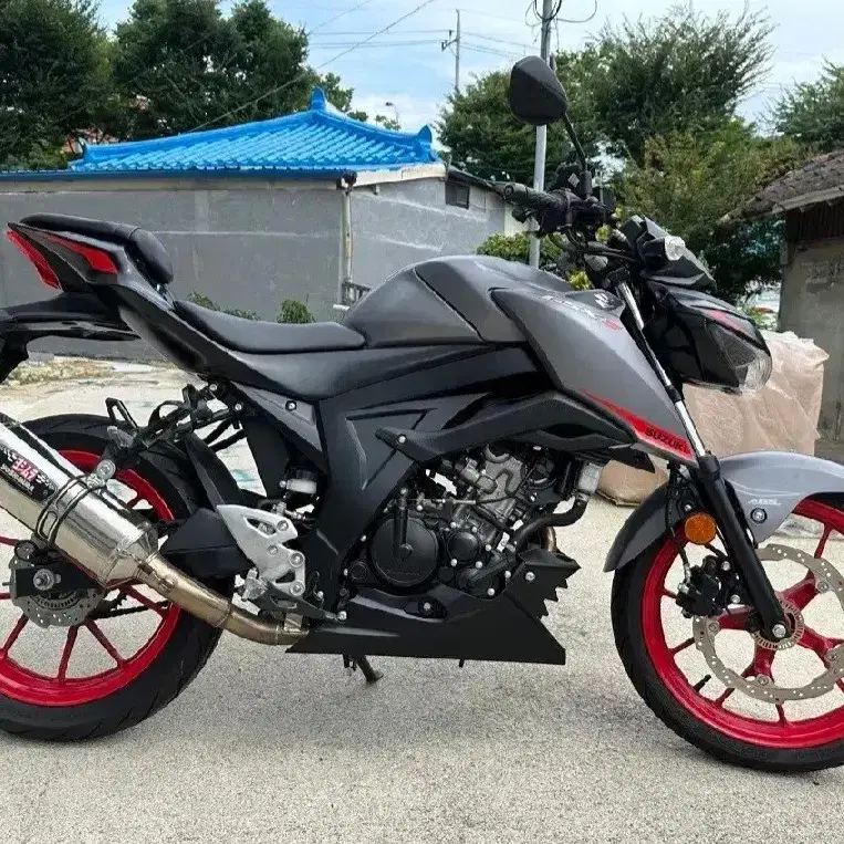 20년식 gsx s125 abs 구변 된 바이크  판매합니다