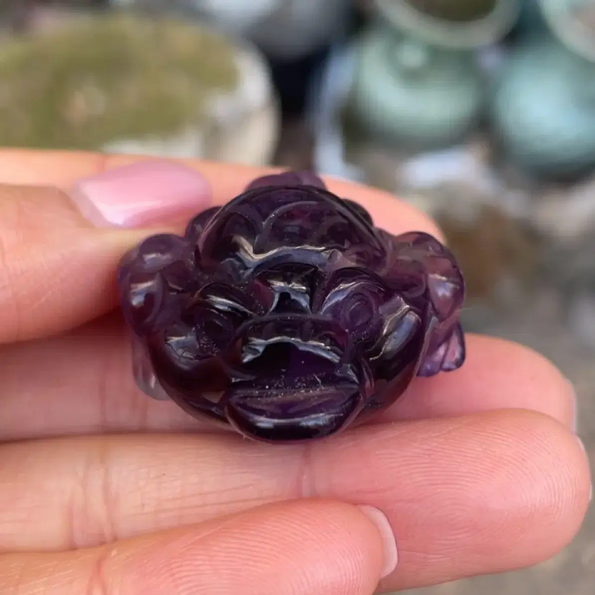 amethyst money toad