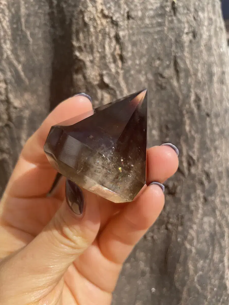 smoky quartz diamond