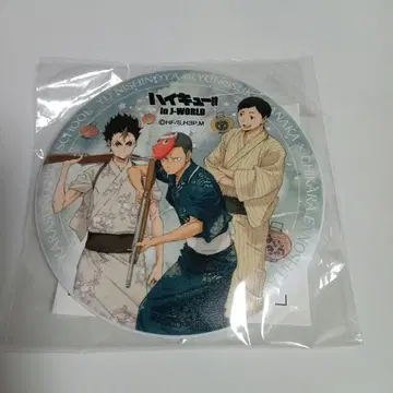 하이큐 납량제 마그넷 배지 J-world 타나카 류노스케 니시노야 유우