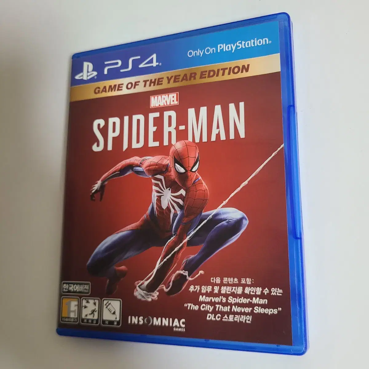 ps4 플스4 스파이더맨 고티