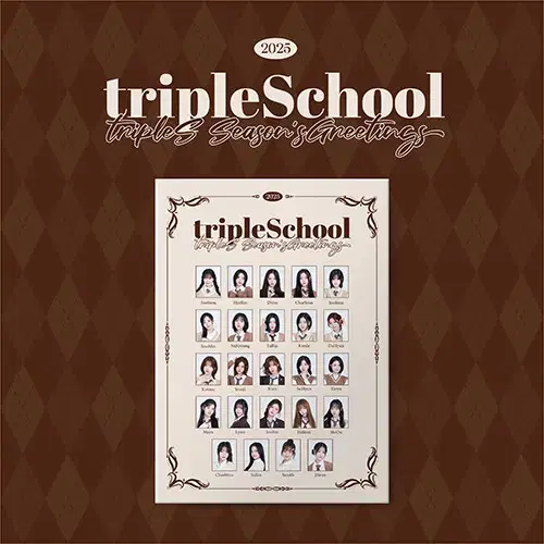 미개봉 트리플에스 tripleS 2025 시즌그리팅 시그리