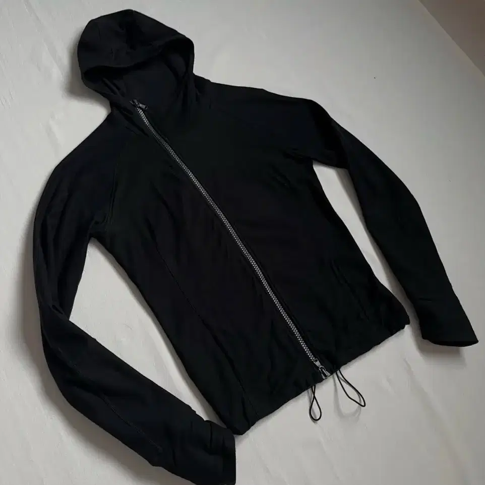 Ripvanwinkle Diagonal Hooded Zip-Up