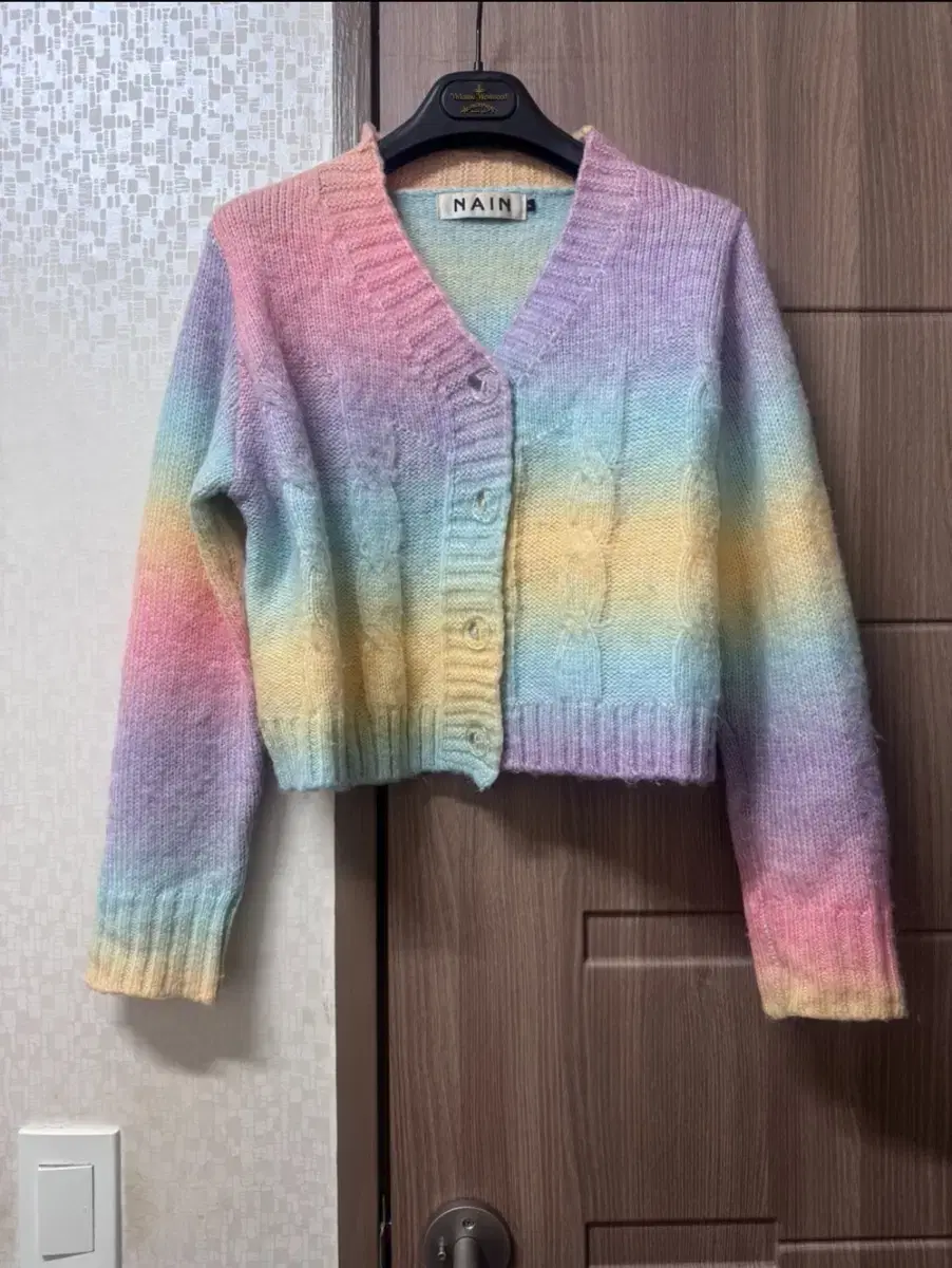 NAIN Nine-stitch knit cardigan