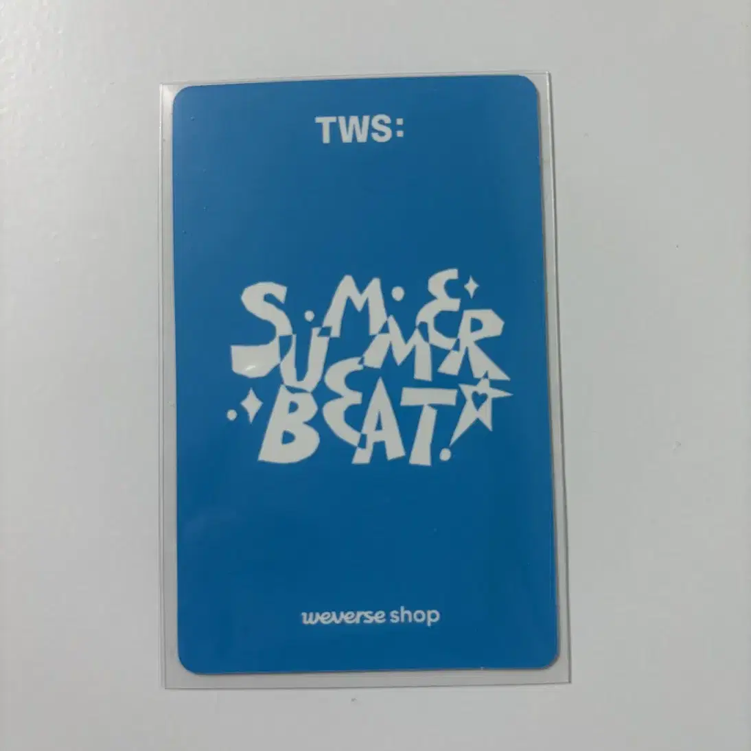 tws 투어스 위버스 특전 지훈 포카 손거울 세트