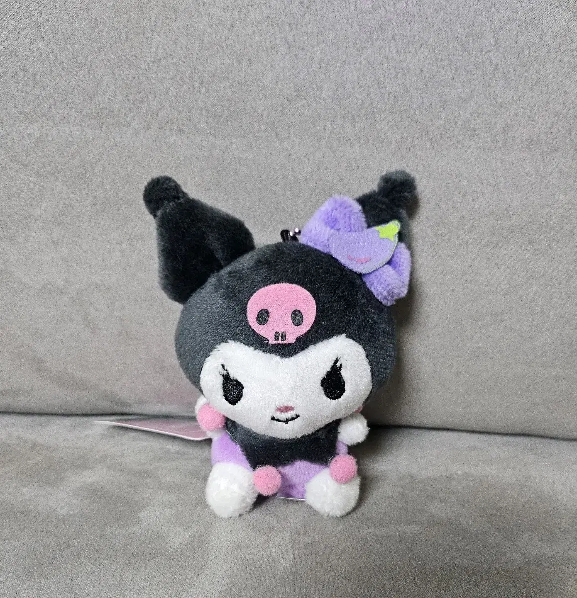 Kuromi Bag Hanger Keyring Doll Garden Sanrio