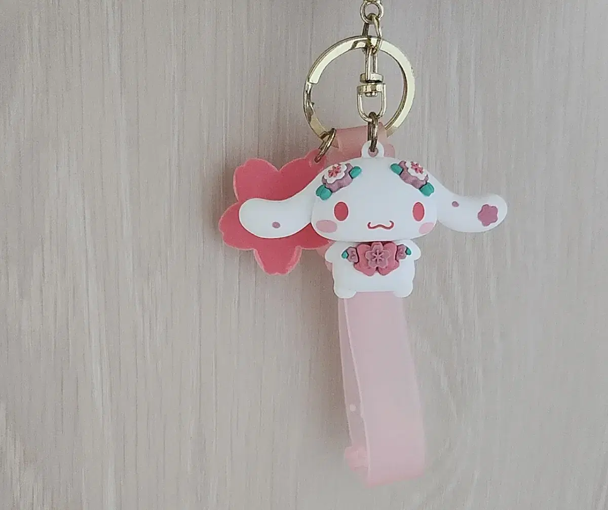 Sinamorol sakura keyring Sanrio Cherry Blossom