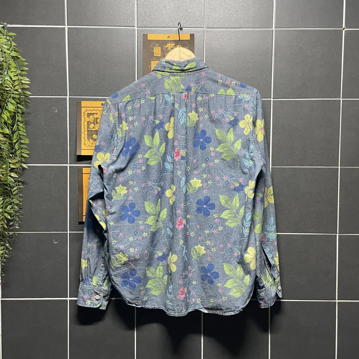 Engineered Garments 엔지니어드 가먼츠 플라워 셔츠