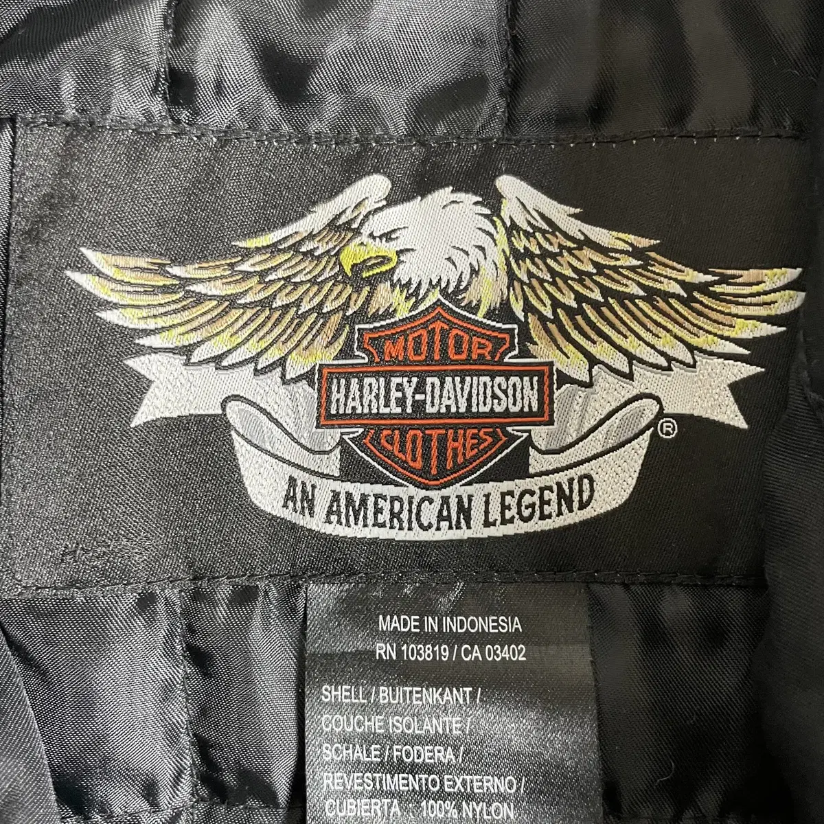 Harley Davidson 할리데이비슨 컨버터블 나일론 자켓 S