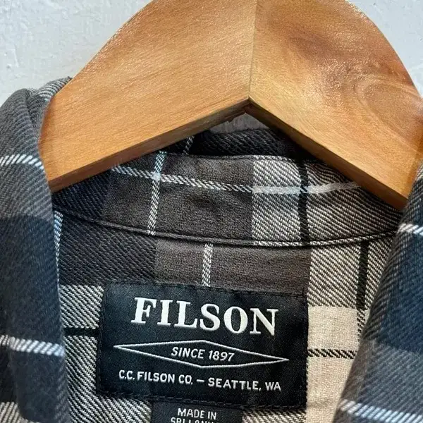 FILSON 필슨 코튼 체크셔츠