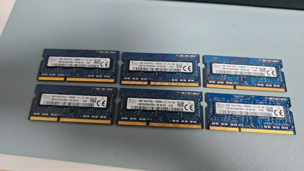 노트북 메모리 ddr3 4G, 8G