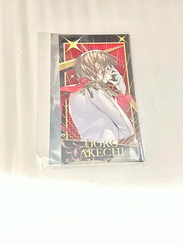 페르소나 5 세가 콜라보 카페 비주얼 카드 아카츠고 아케치로