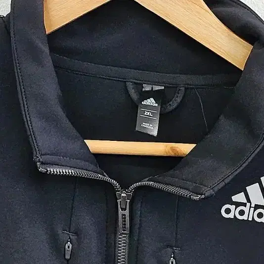 아디다스 Adidas 블랙 저지 자공용 2XL A532