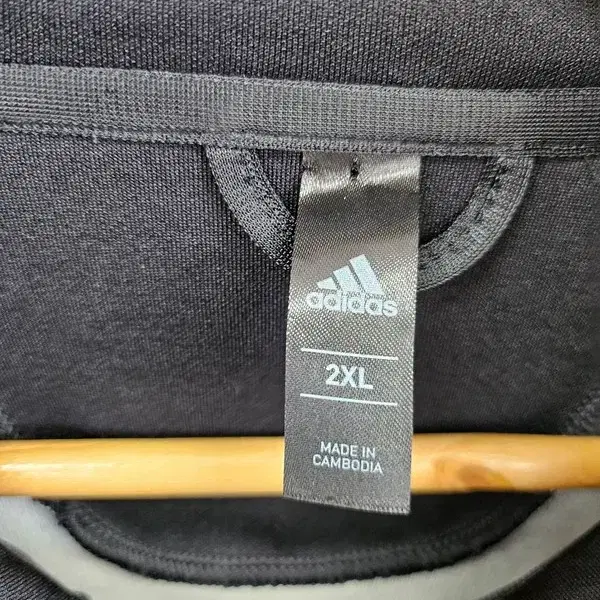 아디다스 Adidas 블랙 저지 자공용 2XL A532