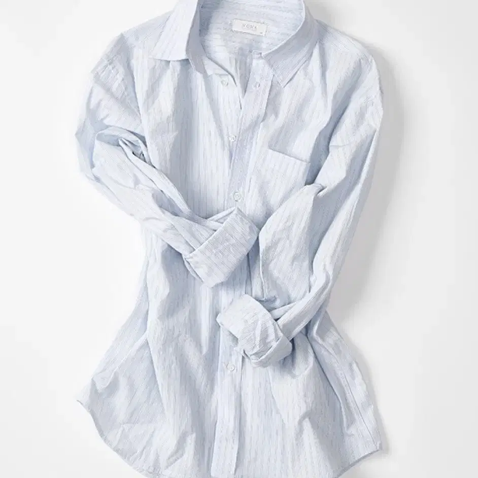 (구매) 모마디자인 Fine cotton sky stripe shirt