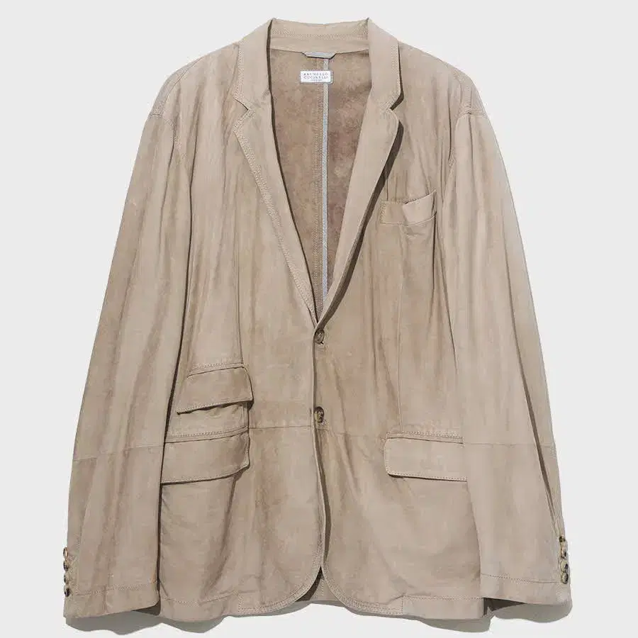 BRUNELLO CUCINELLI leather jacket