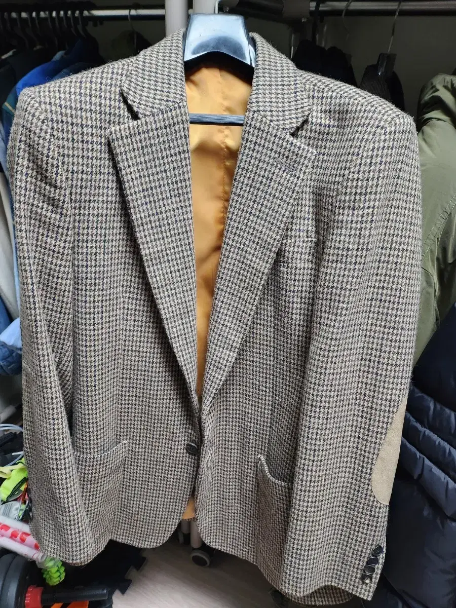 Wool jacket Herringbone jacket My blazer