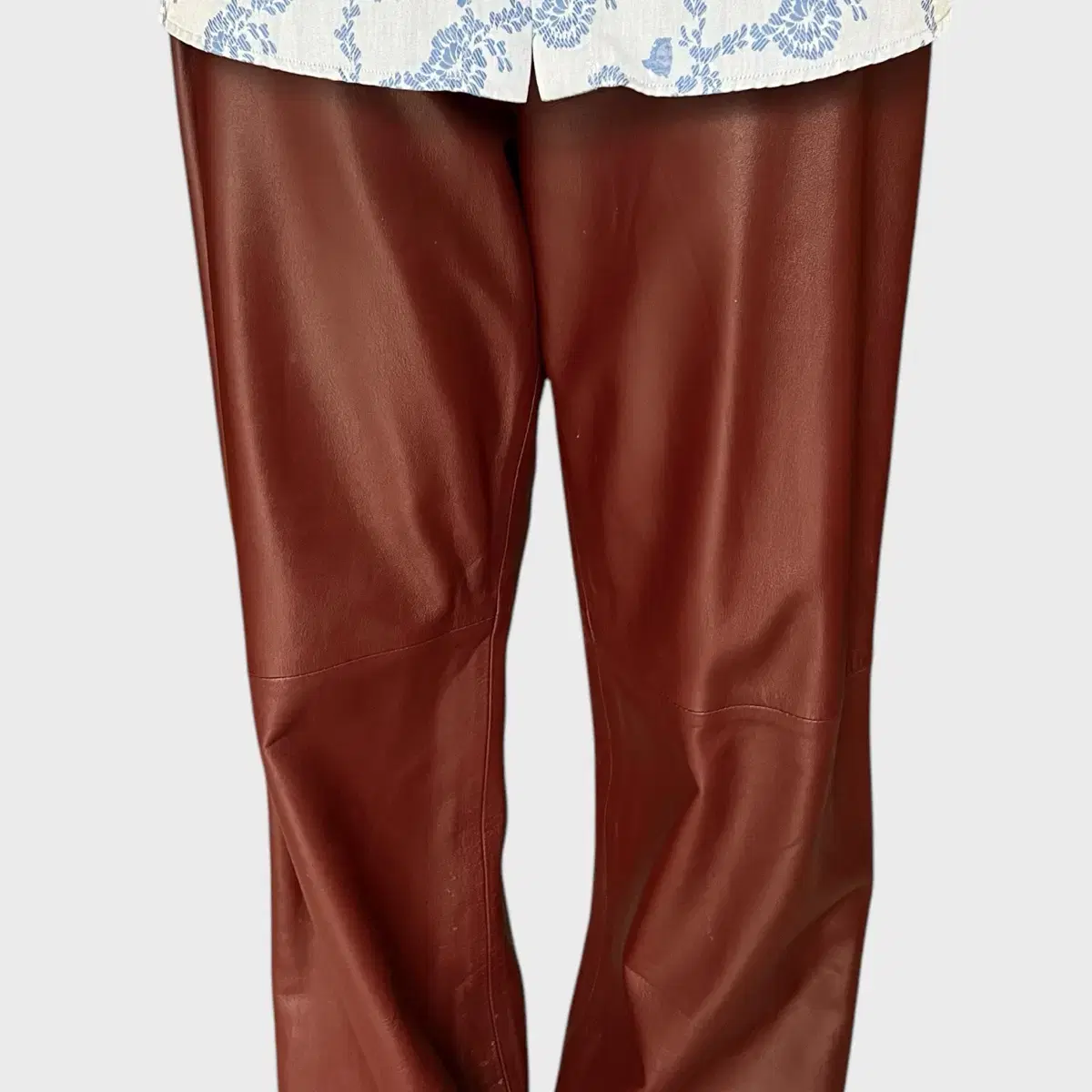 JACQUEMUS leather pants