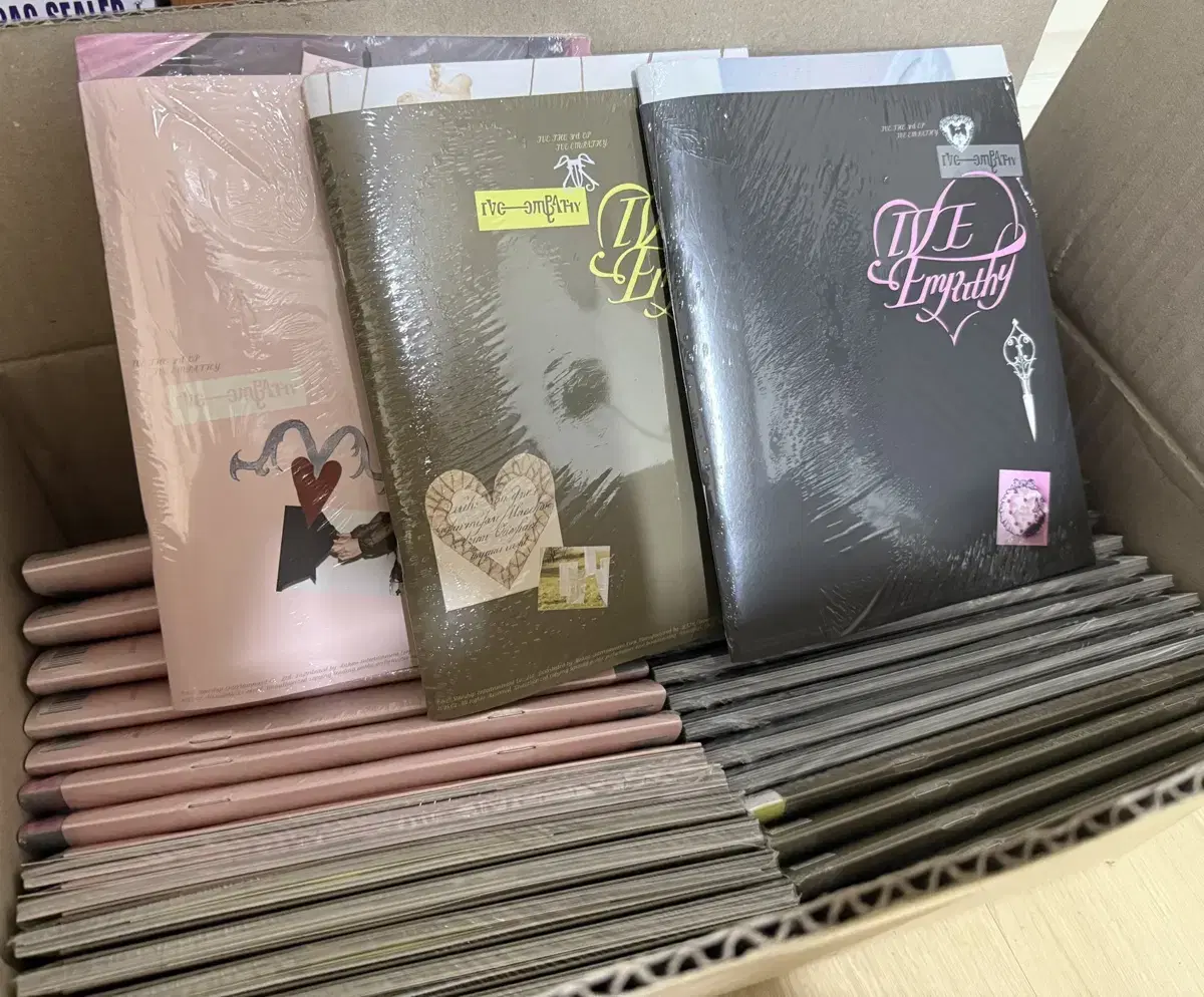 ive album sealed 엠파시 셋트 EMPATHY WTS