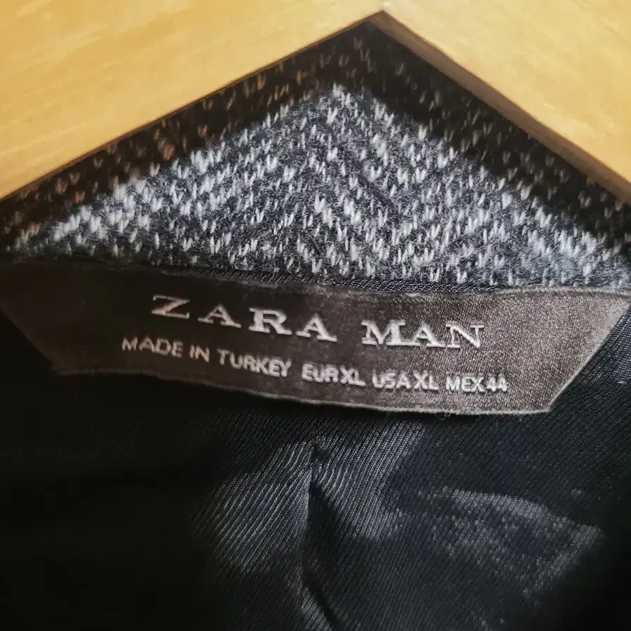 ZARA MAN 헤링본 봄버 자켓 XL