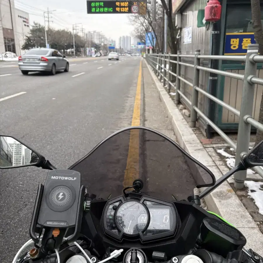 닌자400 21년식 15000km