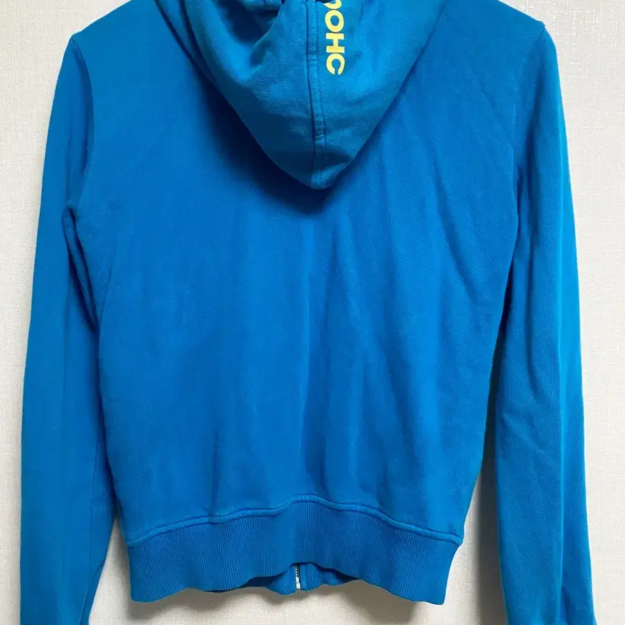 dohc Y2K blue green zip hoody