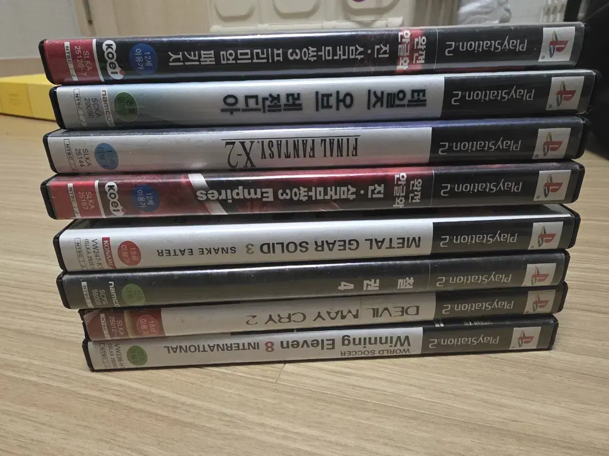 ps2 타이틀 일괄 정리합니다.