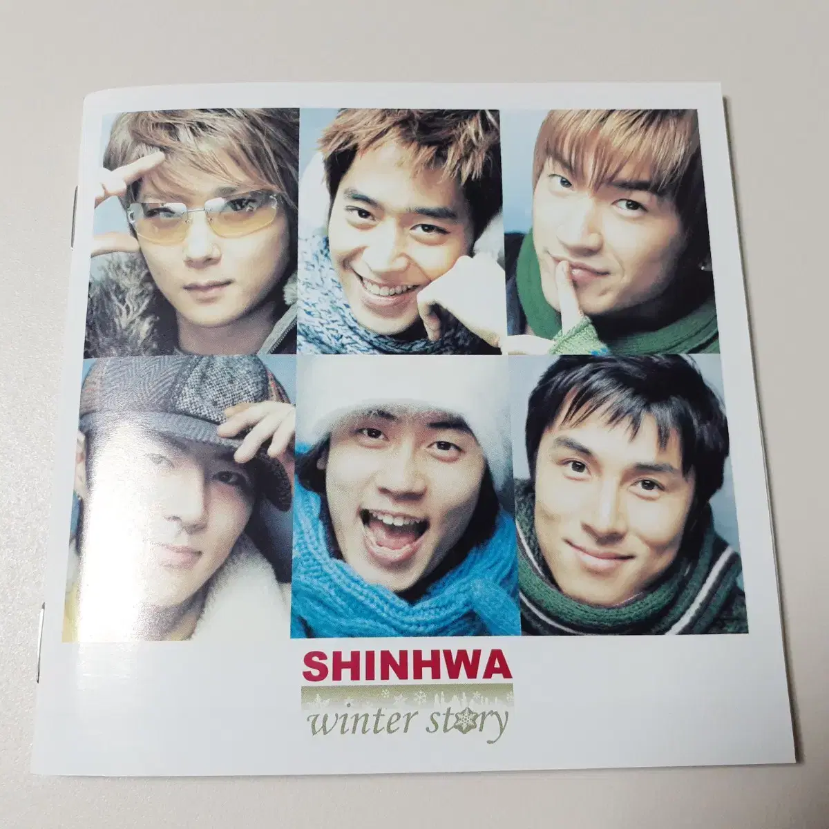 신화 일본 CD Winter story (두꺼운 케이스)