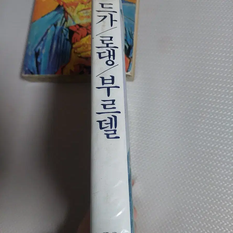 1973년판 금성출판사 현대세계미술 드가,로댕,부르델 작품집