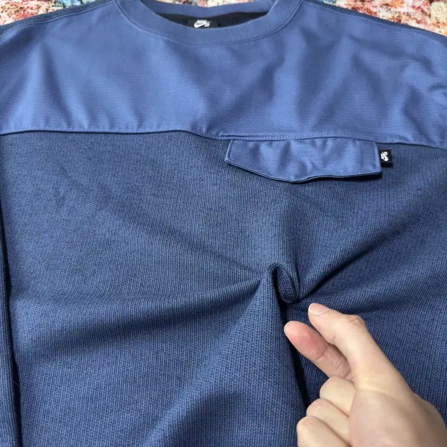 NikeSB Overdyed Navy Obsidian Sweatshirt