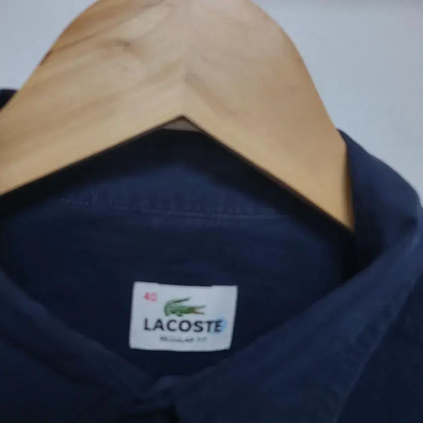 [LACOSTE] 남성 라코스테 네이비 셔츠 100