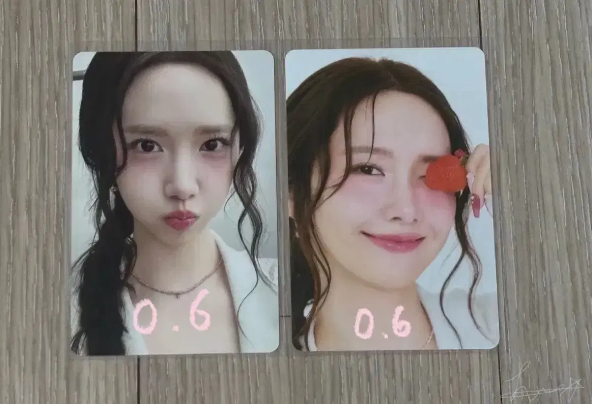 소녀시대 윤아 2025 SEASONS GREETING 포토카드