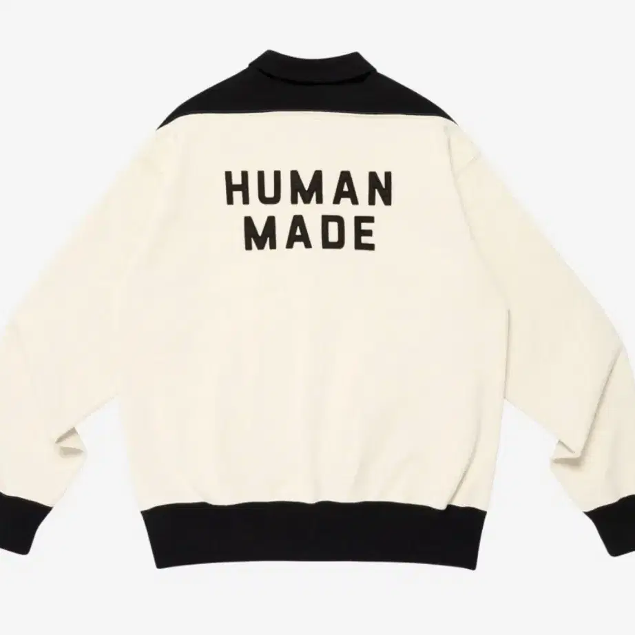 Human Made Zip-Up Sweatshirt White