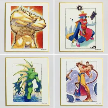 뱀파이어 미니 색지 4종 세트 뱀파이어 헌터&세이버전