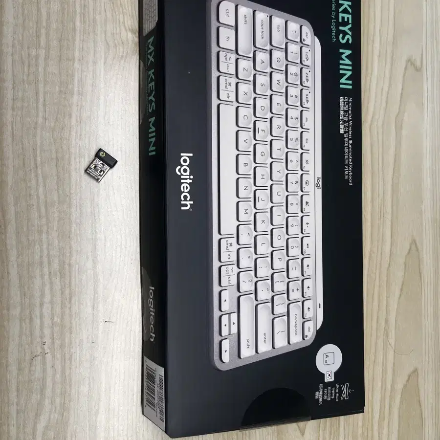 로지텍 Mx keys mini 화이트 (로지볼트 포함)