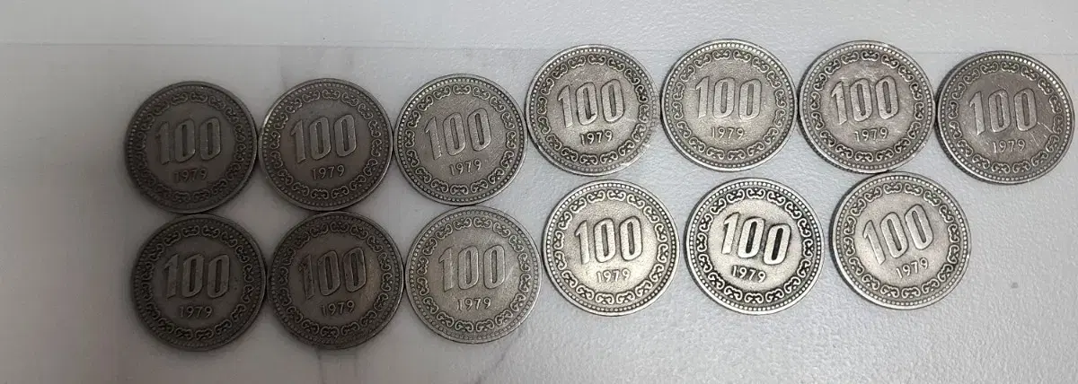 옛날동전 10원 50원 100원 등