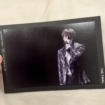 BTS WINGS TOUR FINALESSAY BOOK JIN 서울콘