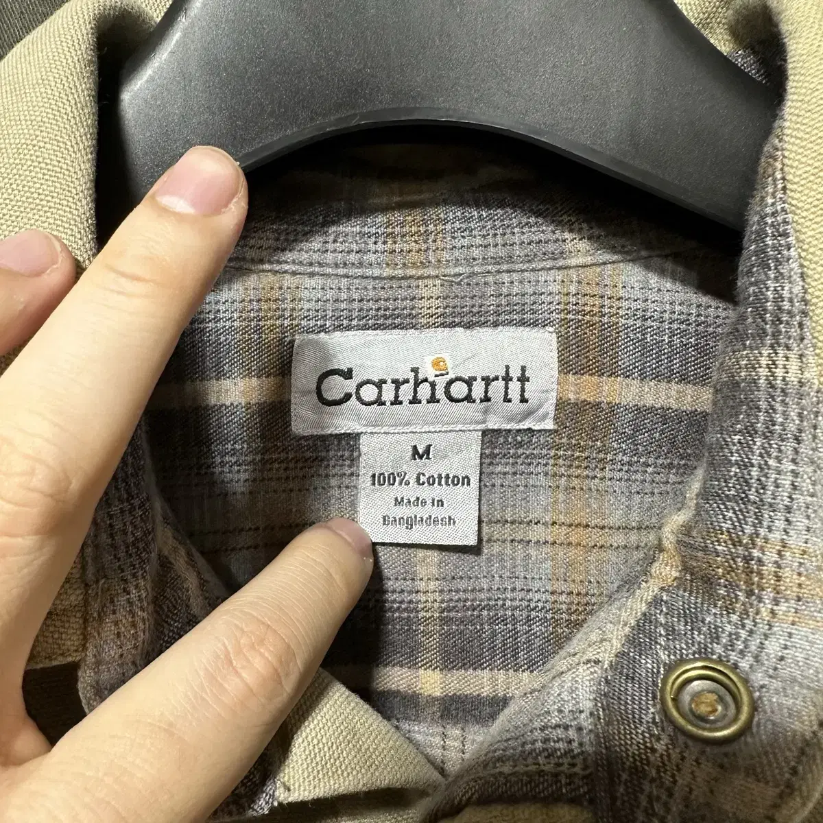 칼하트 (Carhartt) 헤비 셔츠 자켓