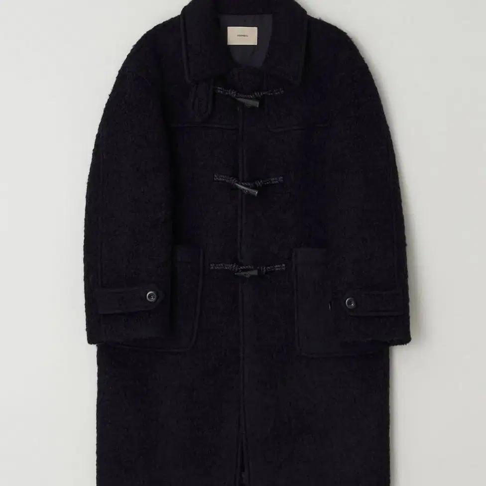 윤슬 mohair cloud duffle coat