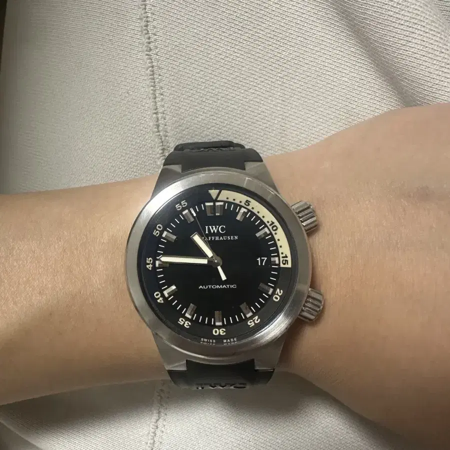 Iwc 아쿠아타이머 1000 42mm시계