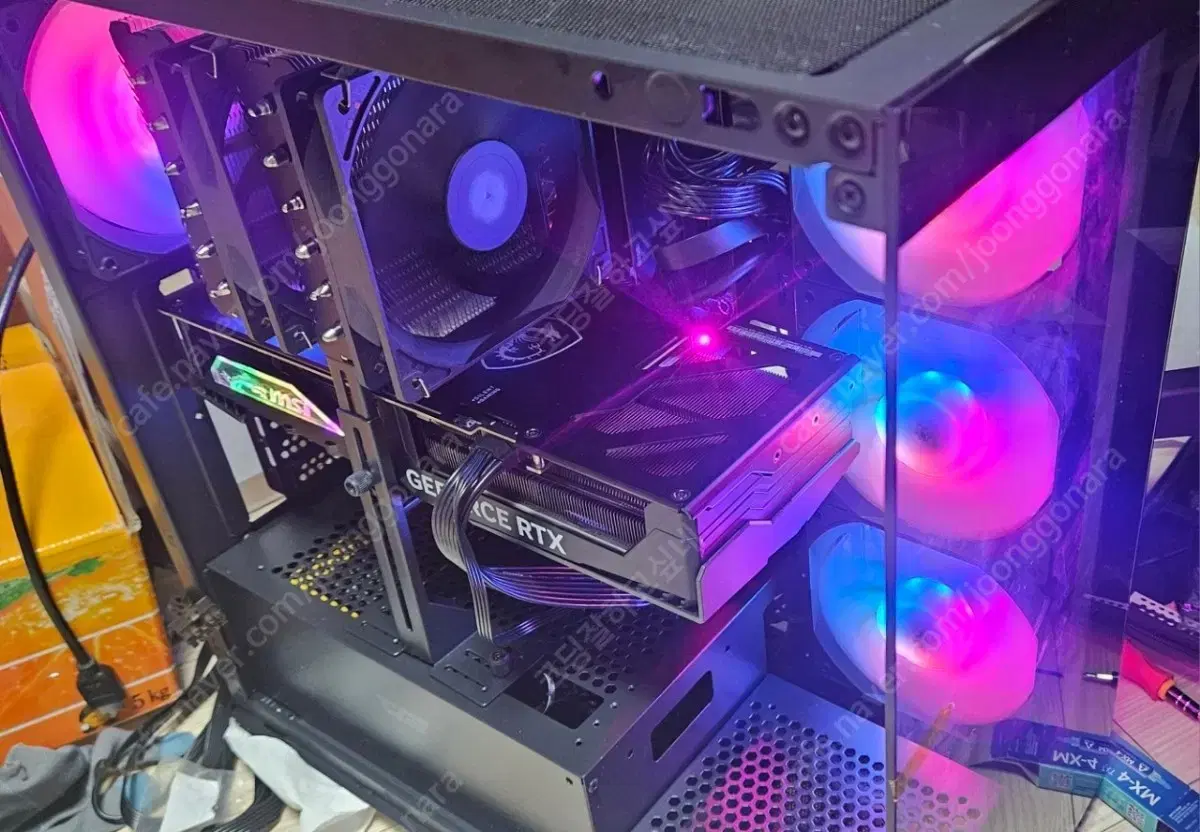 신동품 7800x3d 4080super msi slim 데스크탑