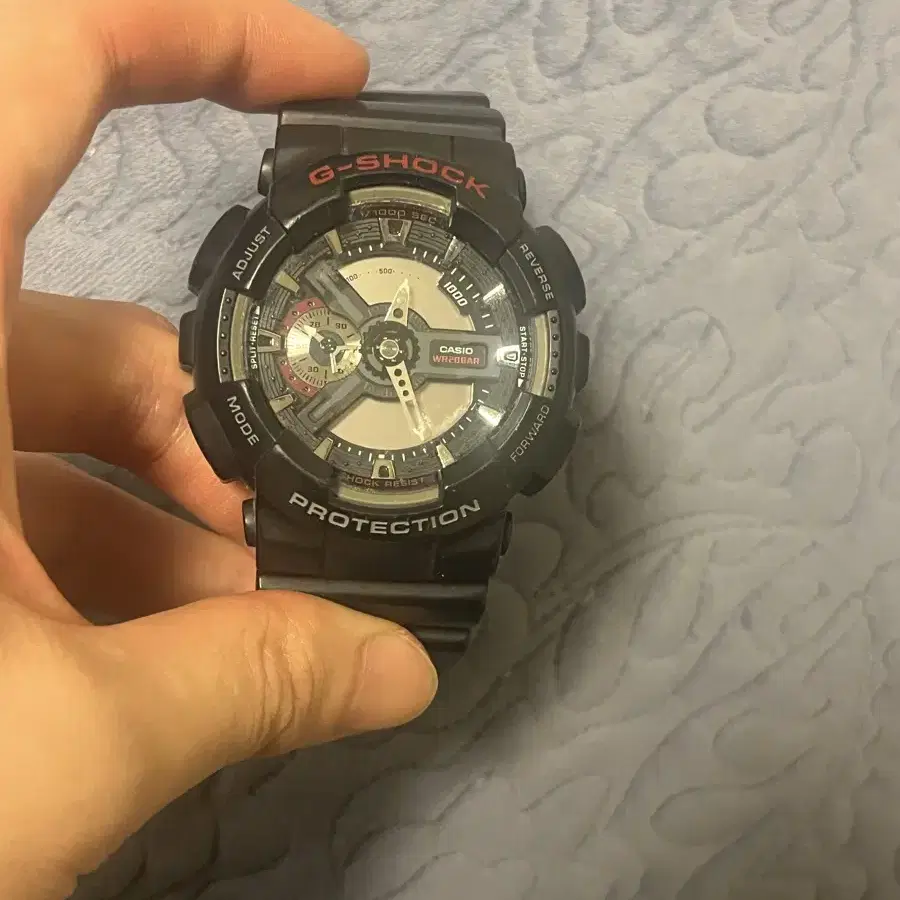 지샥 G-SHOCK 남성우레탄시계 빅페이스 GA-110