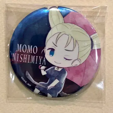 주술회전 니시노미야 복숭아 우산 메탈 캔배지