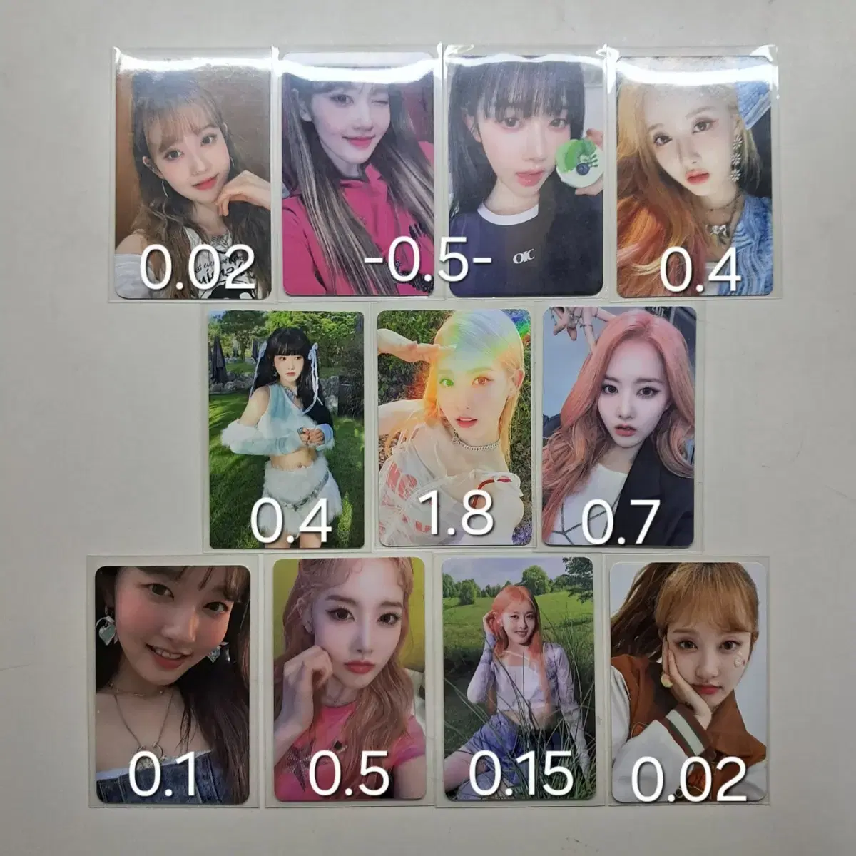 스테이씨 시은 포카 미공포 양도 SELL stayc sieun pc