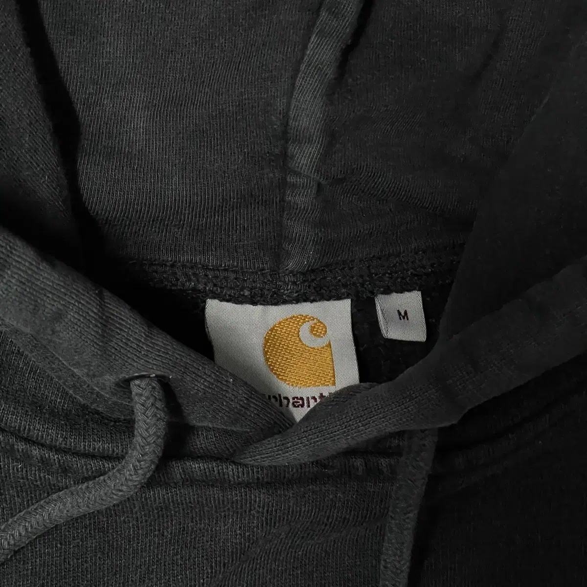 [M]칼하트 컬리지 로고 스웻 후드 carhartt