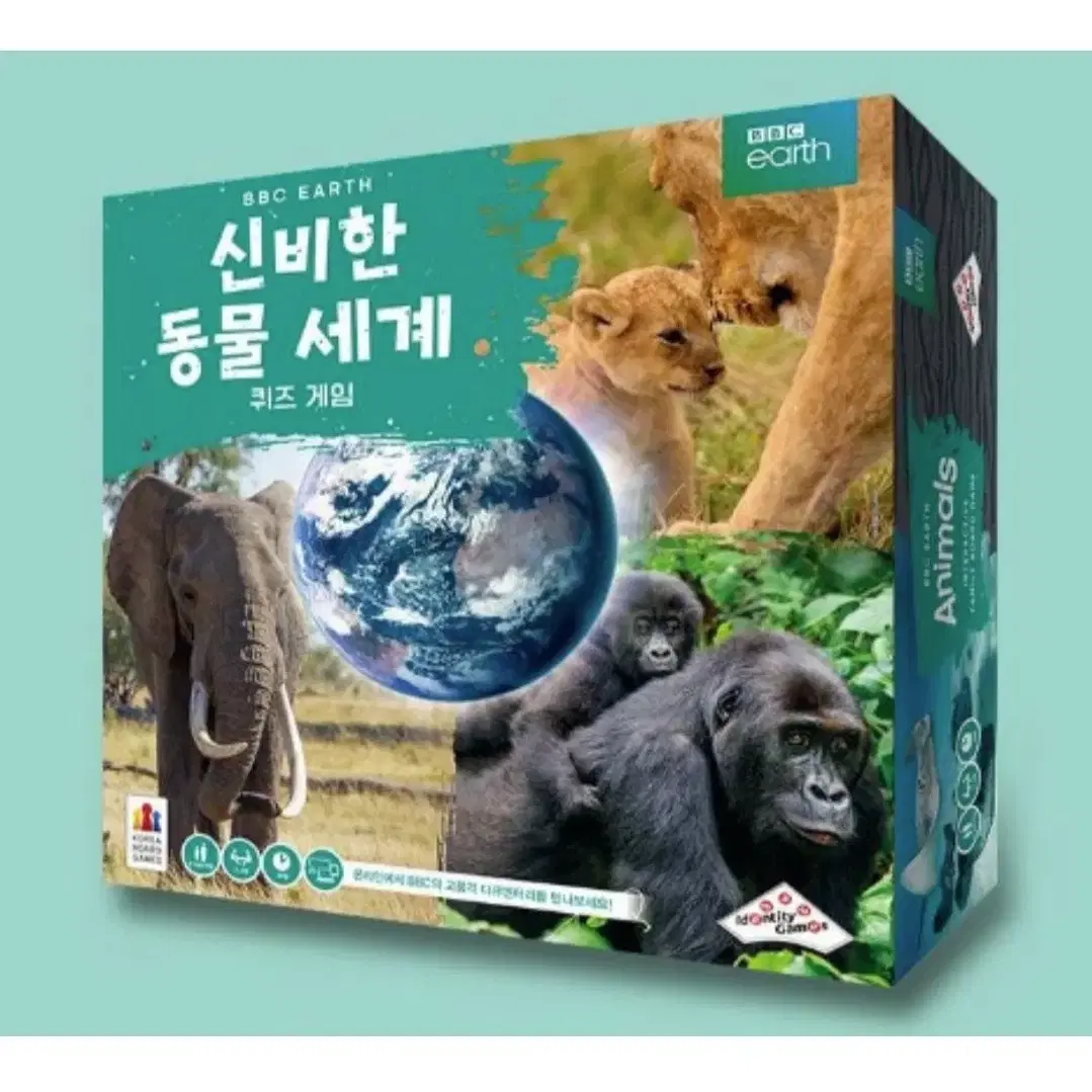 미개봉)BBC EARTH 신비한 동물 세계 보드게임