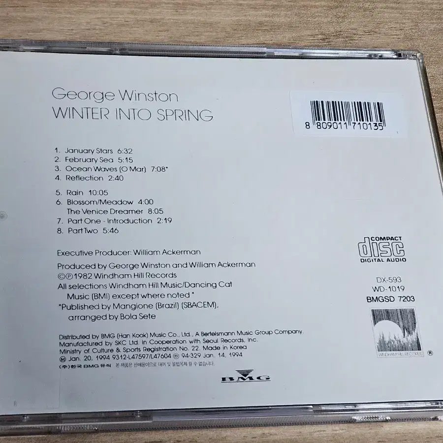 George Winston - Winter Into Spring (CD)