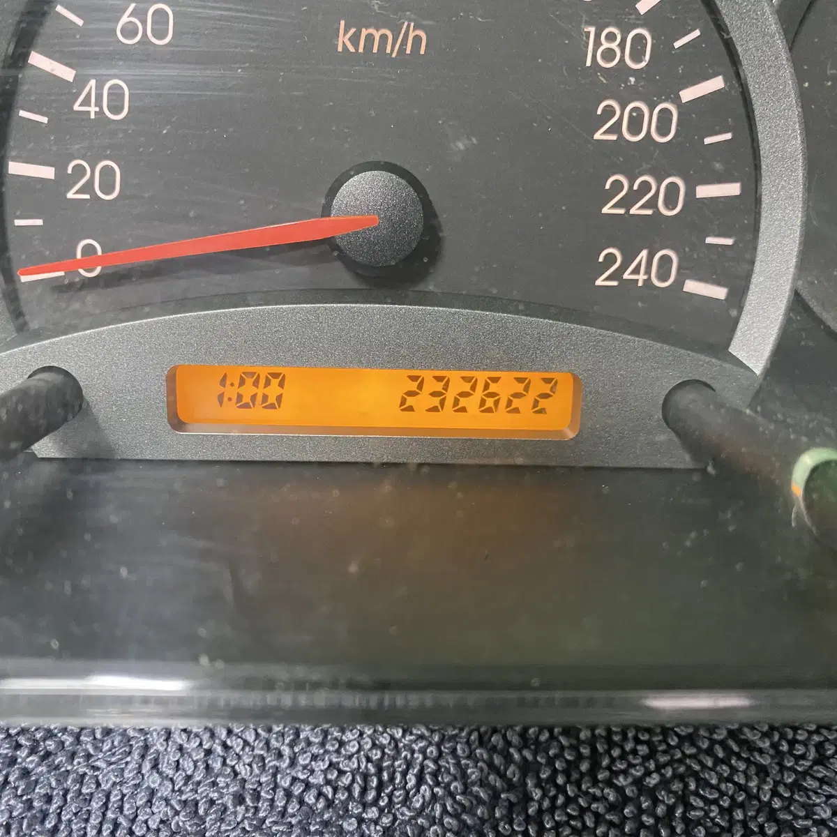 르노삼성 07년식 SM5 SR20 계기판(232,622Km)