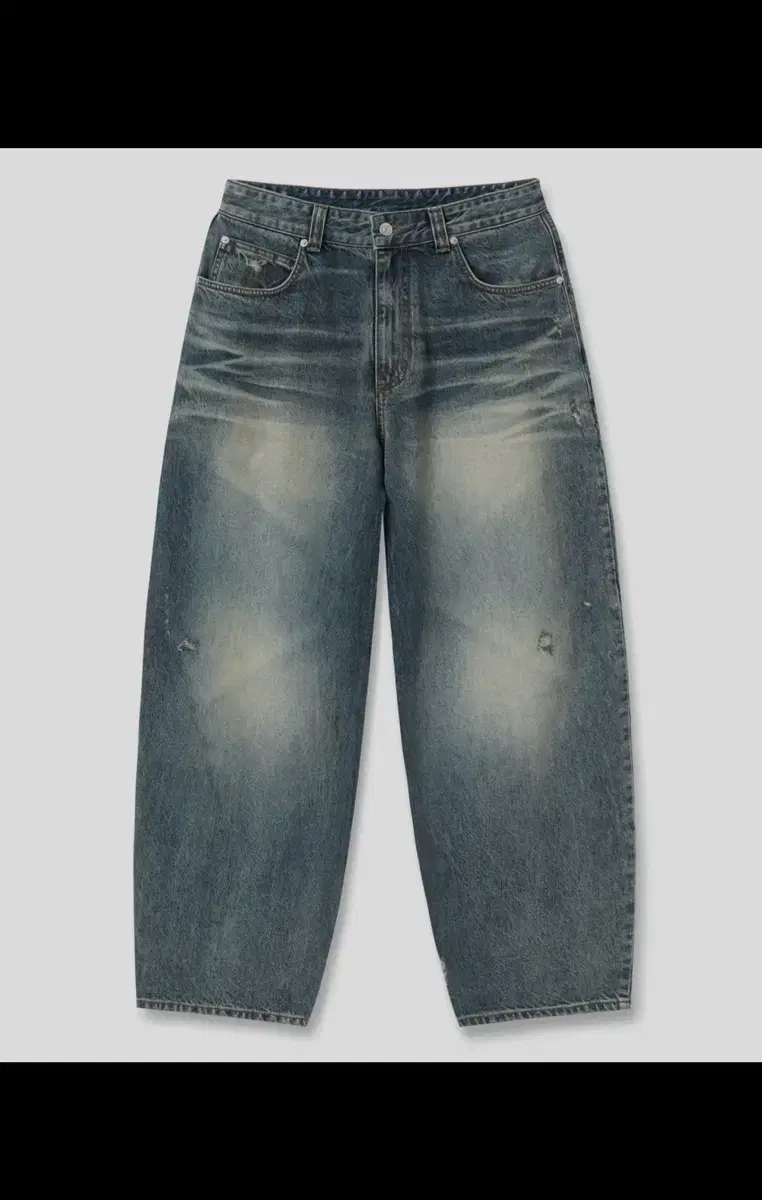 노운 bias tapered denim pants (blue) 1